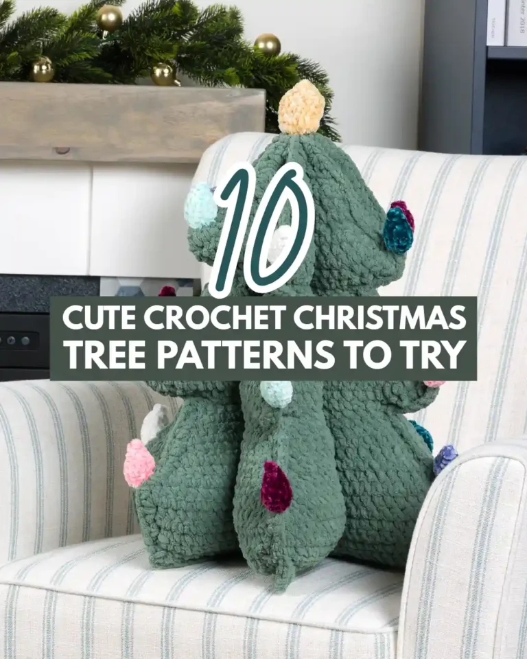10 Cute Crochet Christmas Tree Patterns to Try