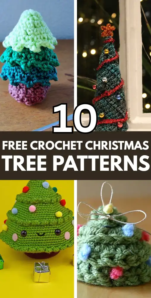 10 Free Crochet Christmas Tree Patterns