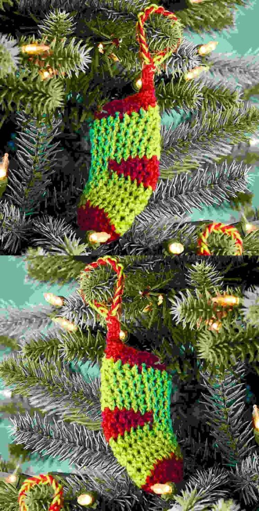 Cute Mini Christmas Stocking