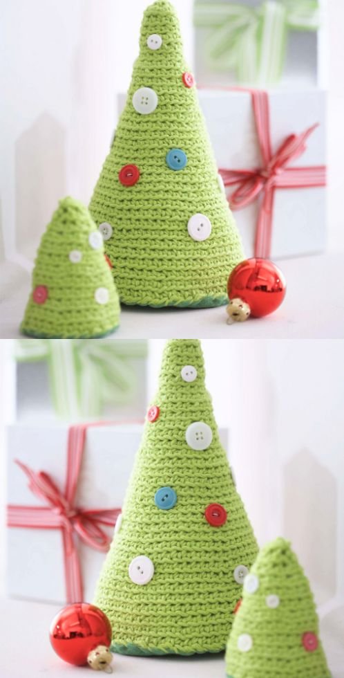 Free Lily Sugar'n Cream Christmas Trees Pattern