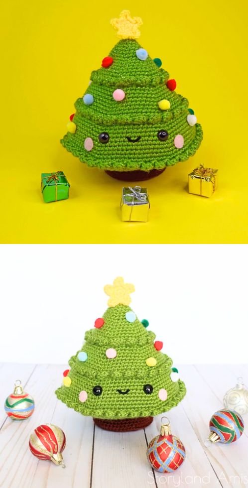 Amigurumi Kawaii Christmas Tree
