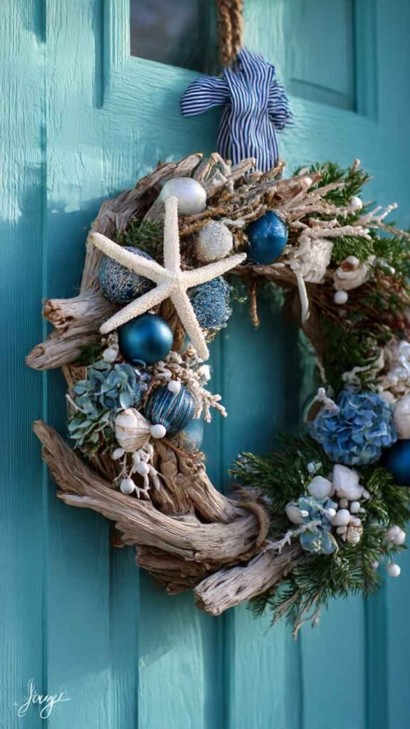 Coastal Blue and White