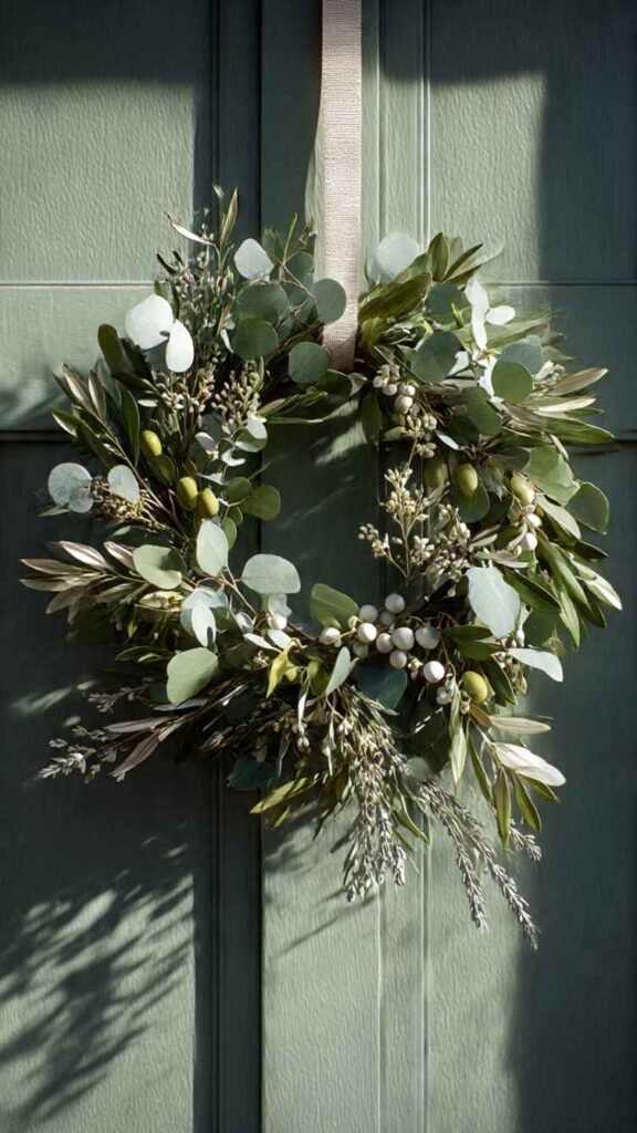 Eucalyptus and Olive Branch