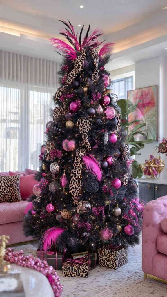 Hot Pink and Leopard Print