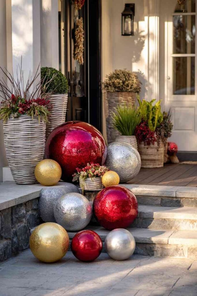 Oversized Ornaments Display