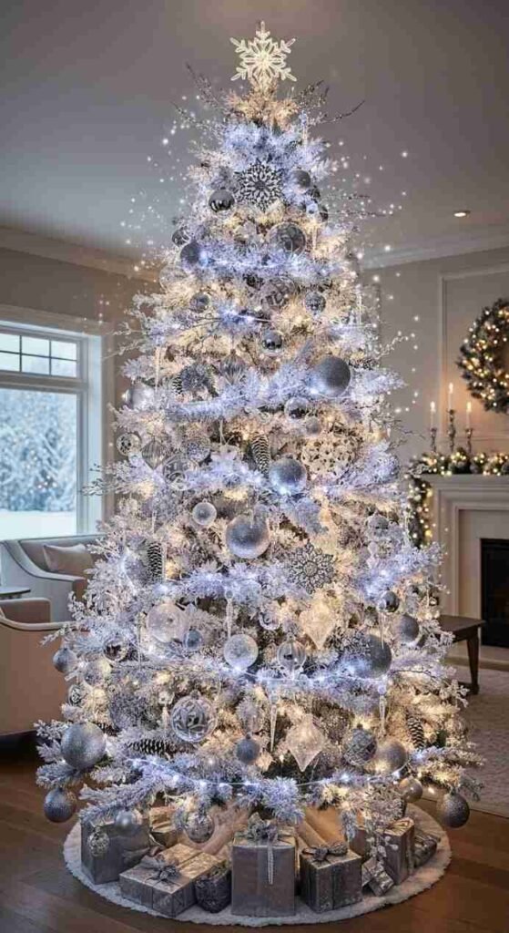 Winter Wonderland White and Silver