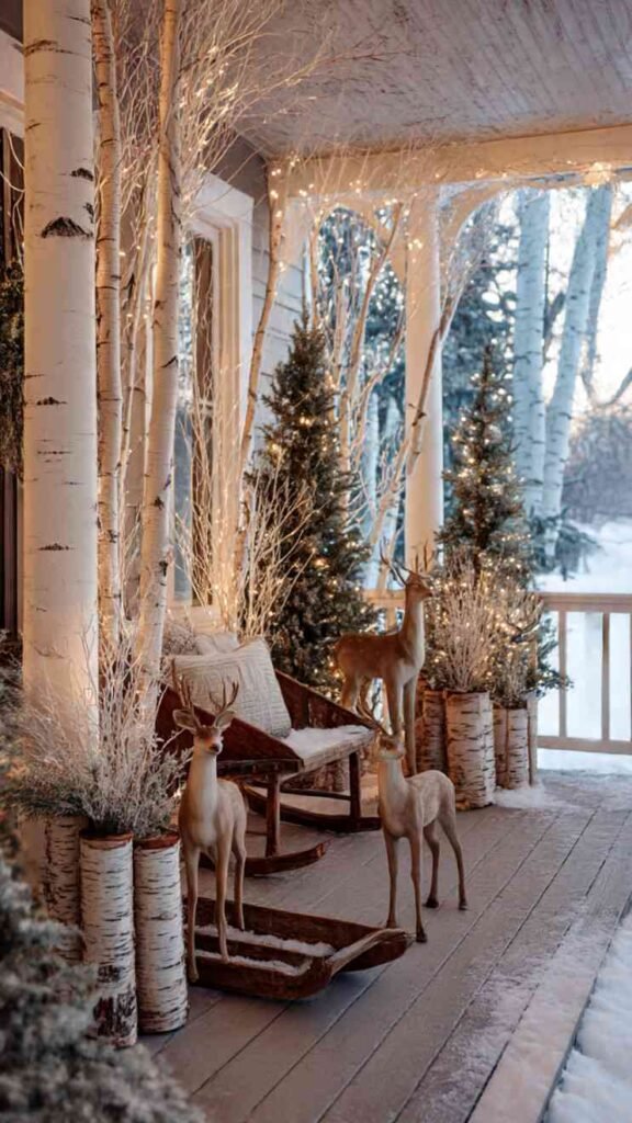 Winter Woodland Scene