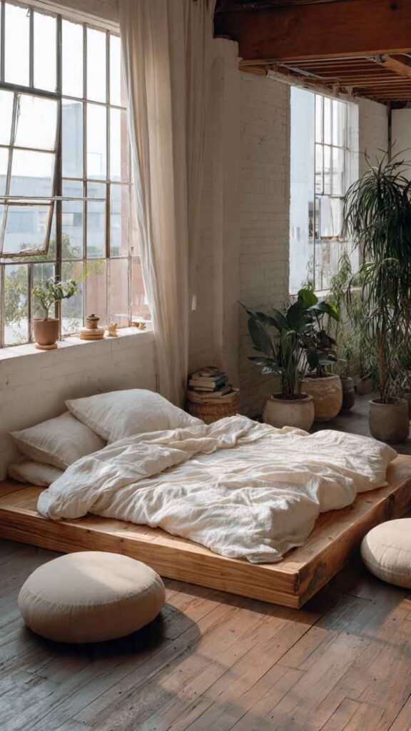 Low Platform Bed or Floor Mattress