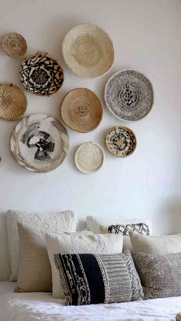 Woven Wall Baskets as Art