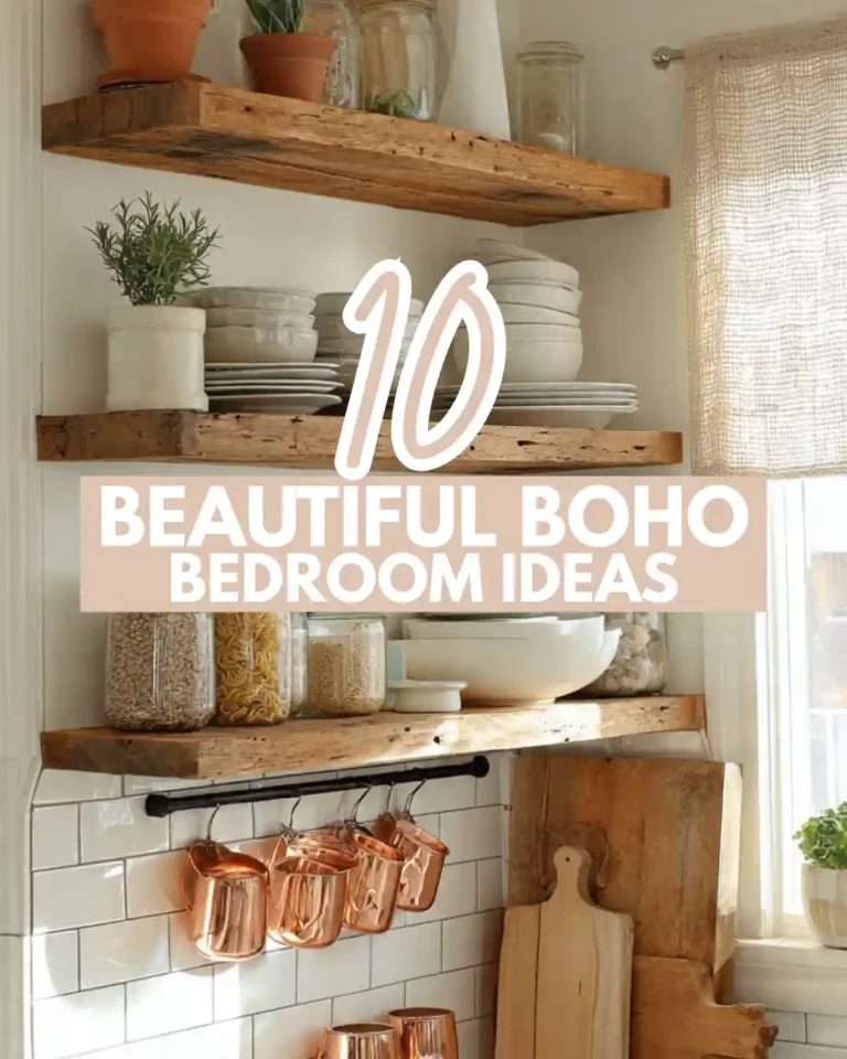 10 Modern Boho Kitchen Ideas That Mix Style and Function Perfectly