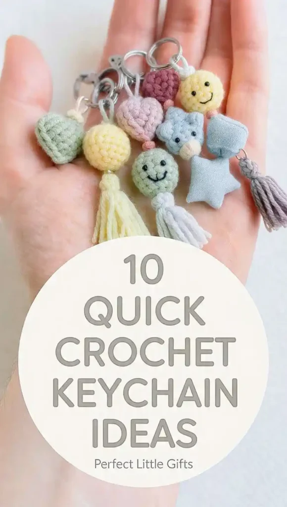 10 Quick Crochet Keychain Ideas That Make Perfect Little Gifts