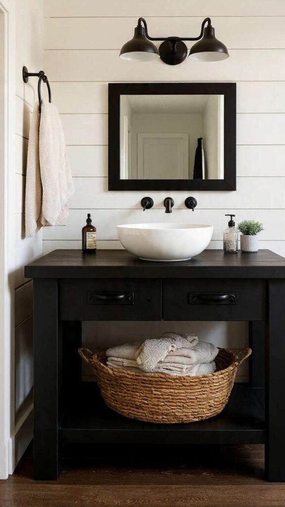 Black Metal Fixtures and Hardware