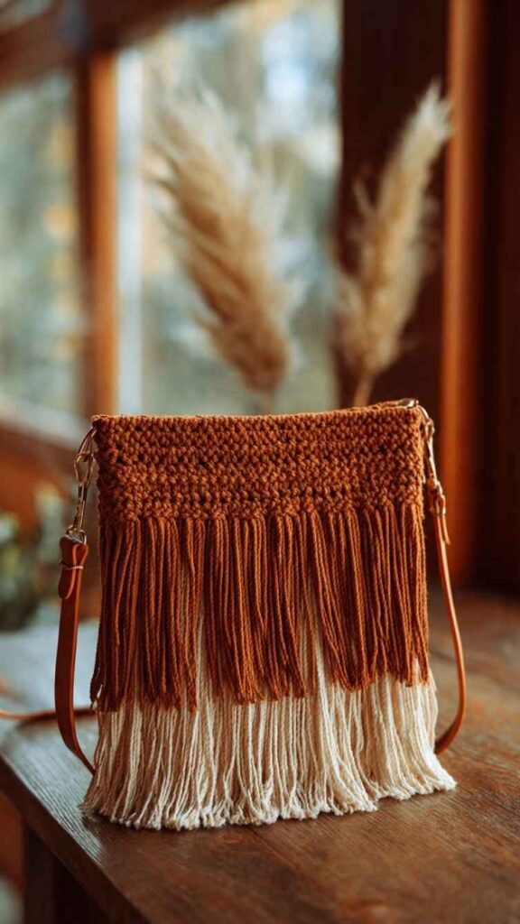 Boho Fringe Shoulder Bag
