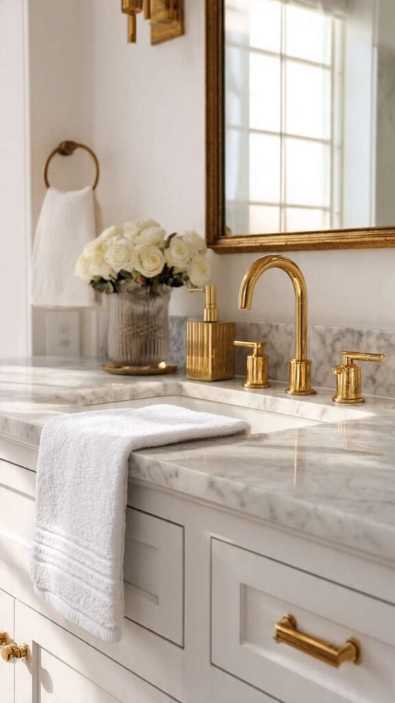 Brass and Gold Fixtures