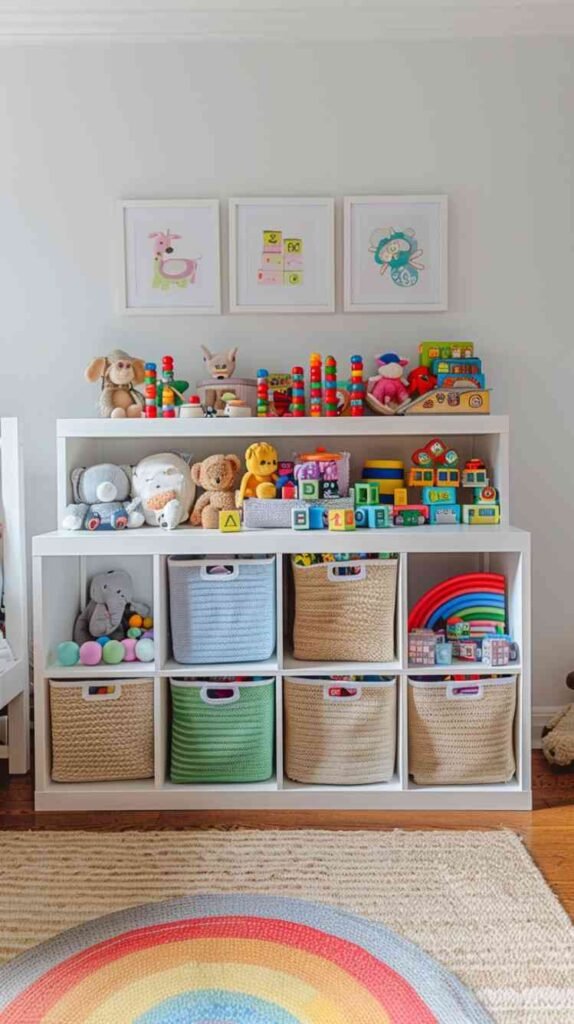 Cube Storage for Toy Organization
