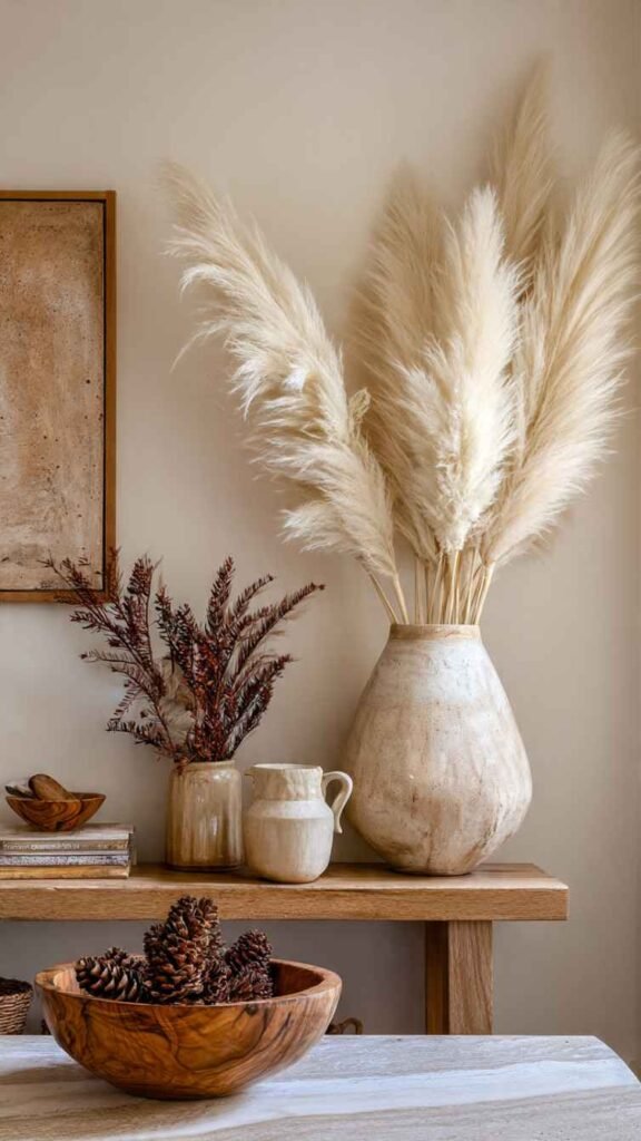 Dried Flowers and Natural Elements