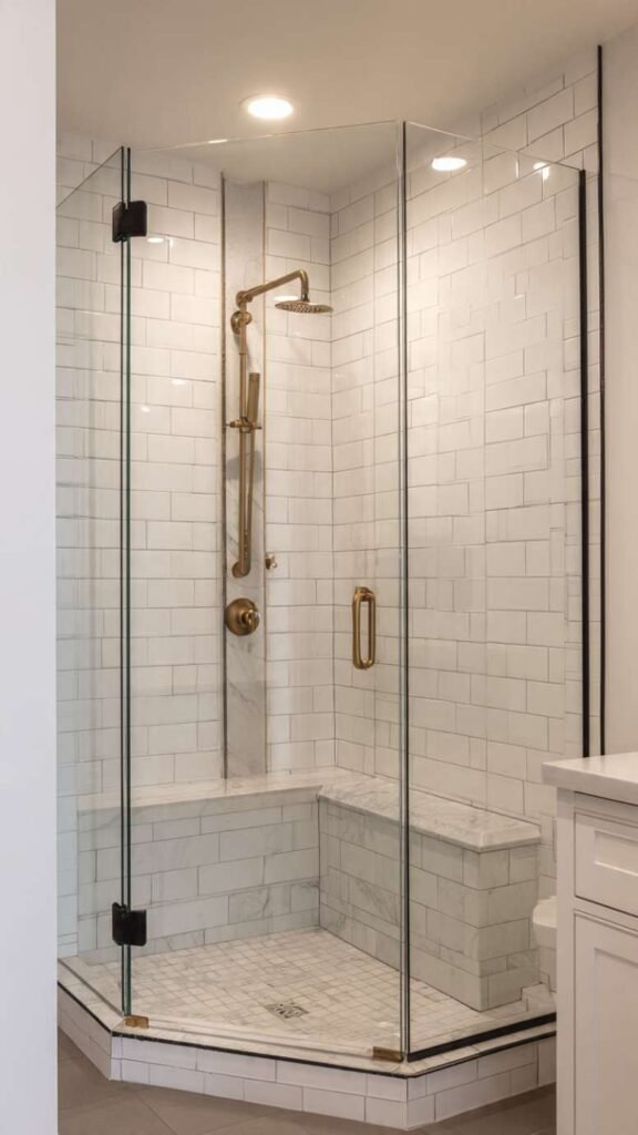 Frameless Glass Shower