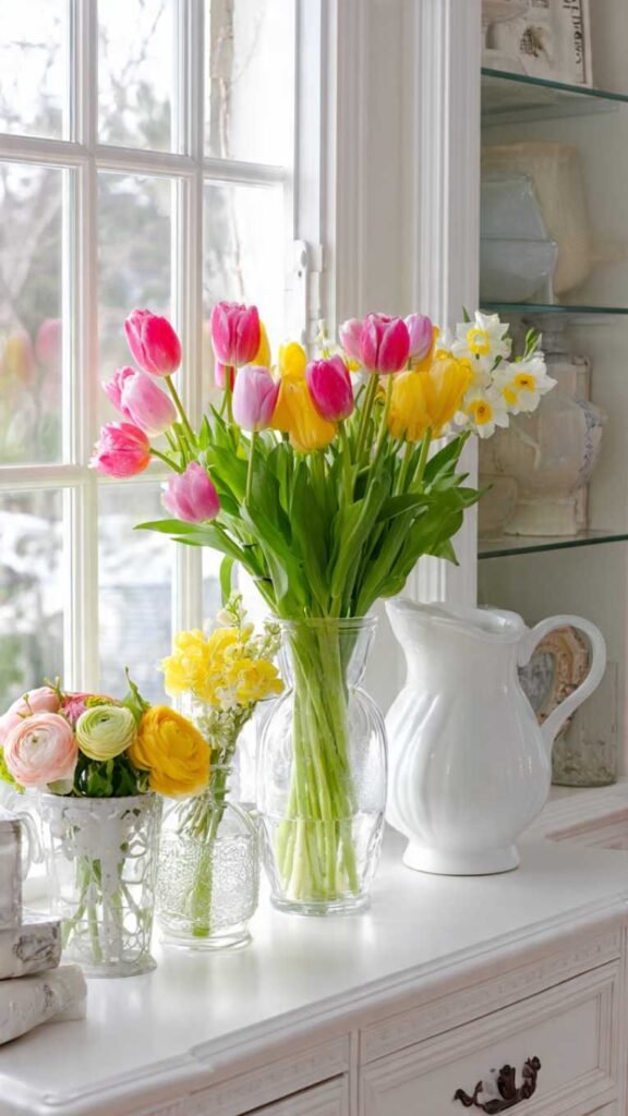 Fresh Flower Arrangements Everywhere