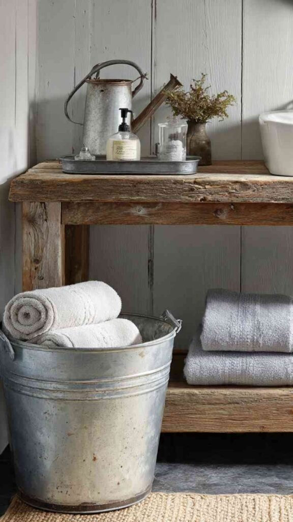 Galvanized Metal Accents