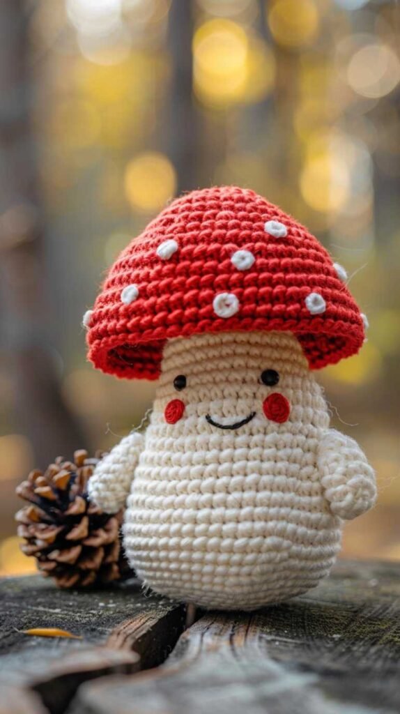Happy Little Mushroom