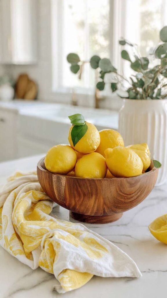 Lemon and Citrus Decorative Touches