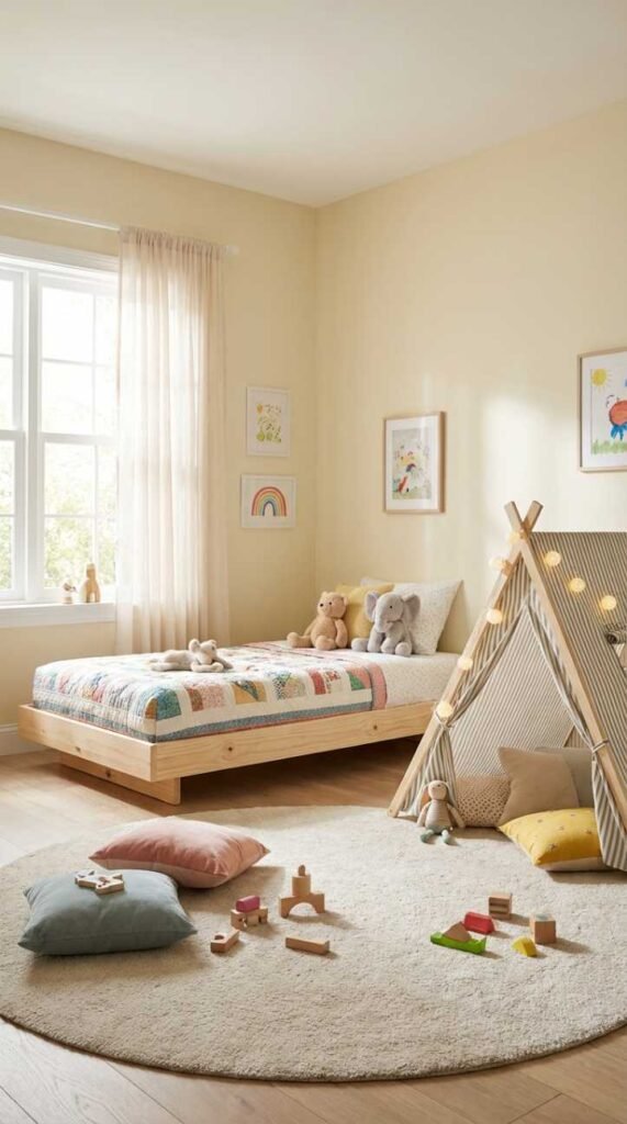 Low Montessori-Style Bed