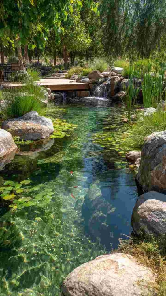 Natural Swimming Pond Design