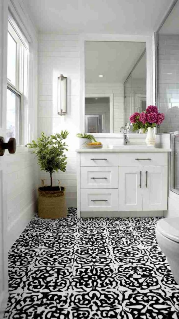Patterned Floor Tile