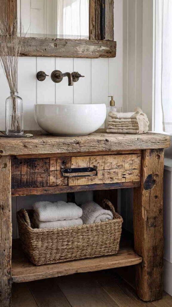 Reclaimed Wood Vanity