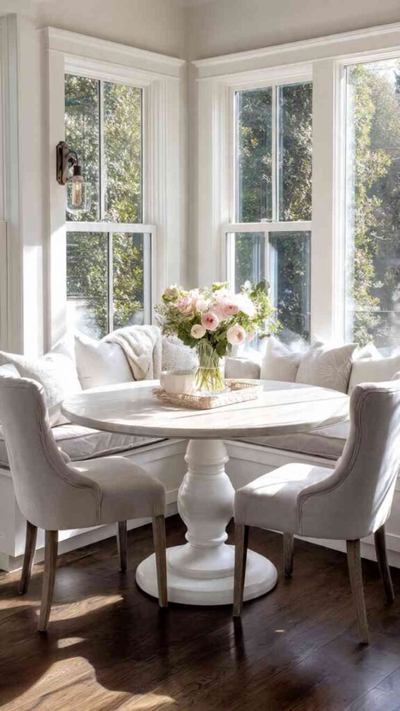 Round Pedestal Table for Small Spaces