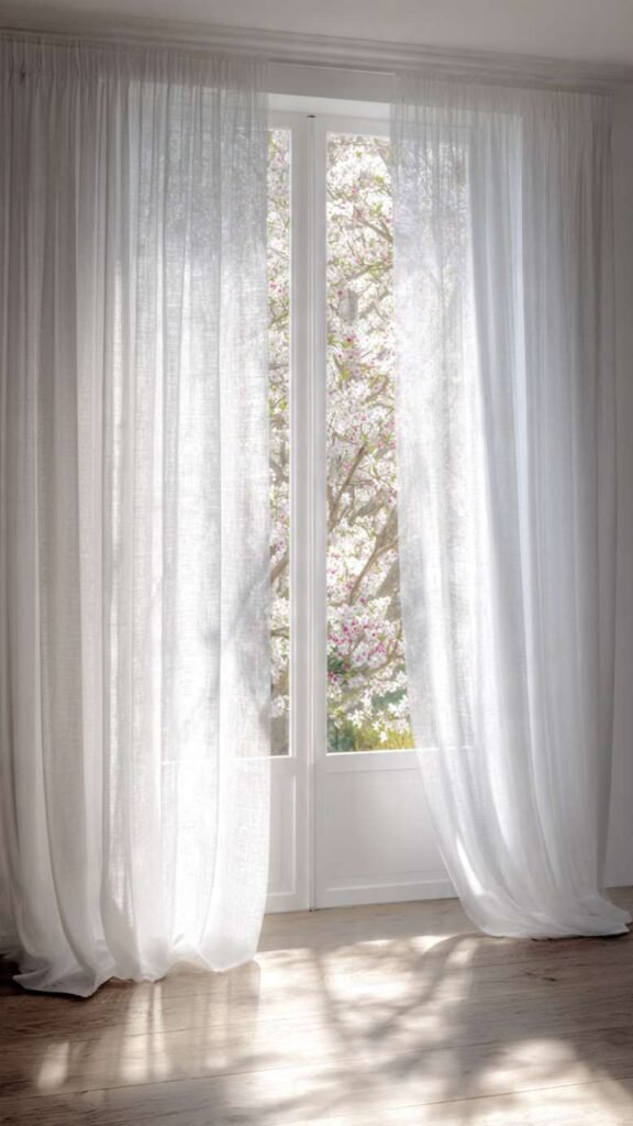 Swap to Light and Airy Curtains