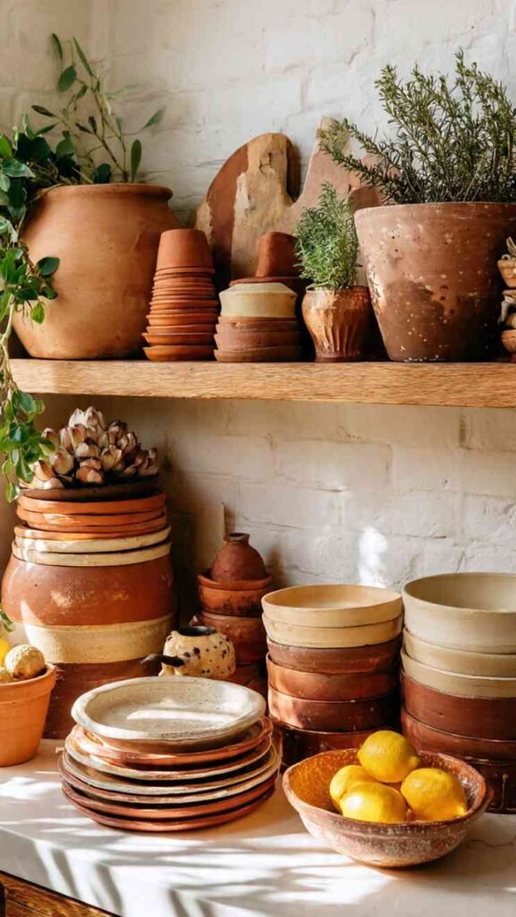 Terracotta and Earthenware Display