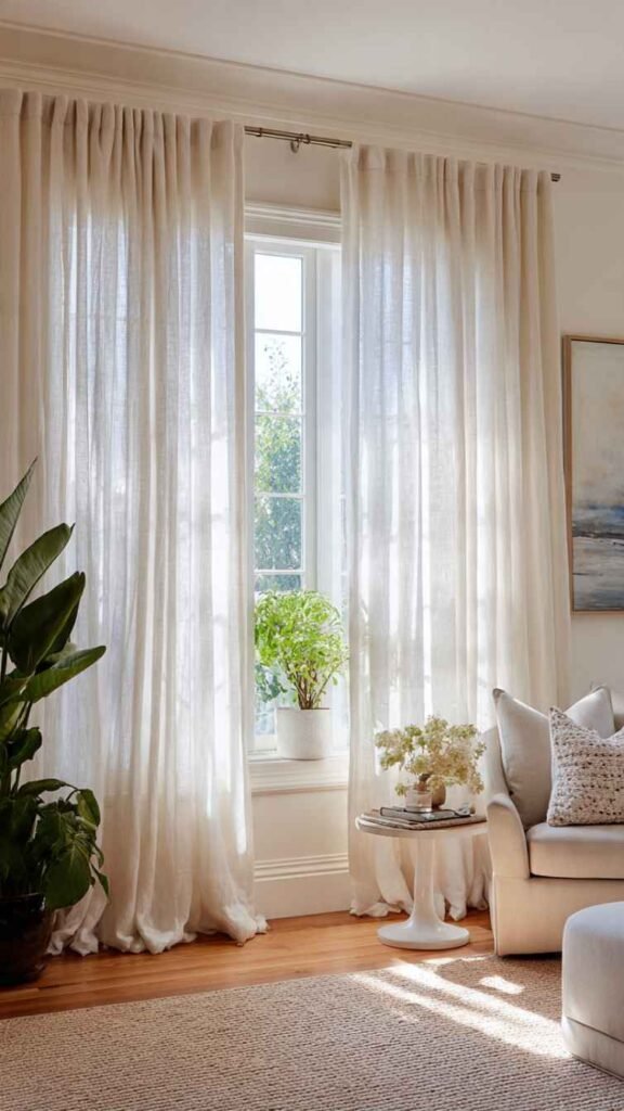 Textured Linen Curtains