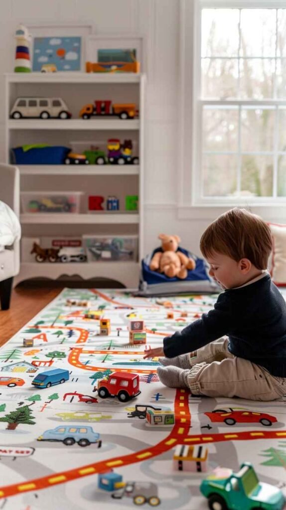 Themed Rug as Play Space