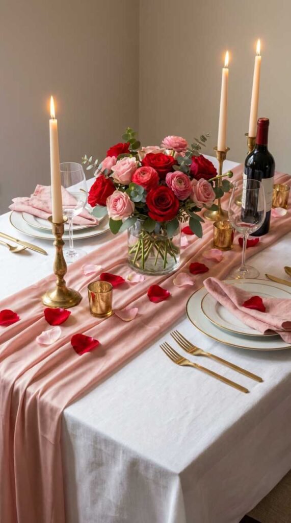 Valentine's Table Setting