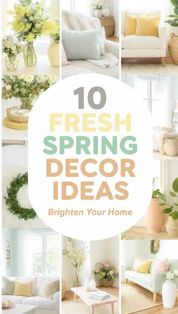 10 Fresh Spring Decor Ideas to Brighten Your Home