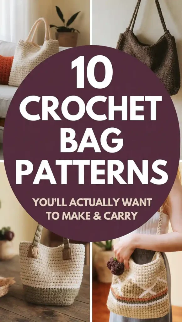 10 Crochet Bag Patterns You'll Actually Want to Make and Carry