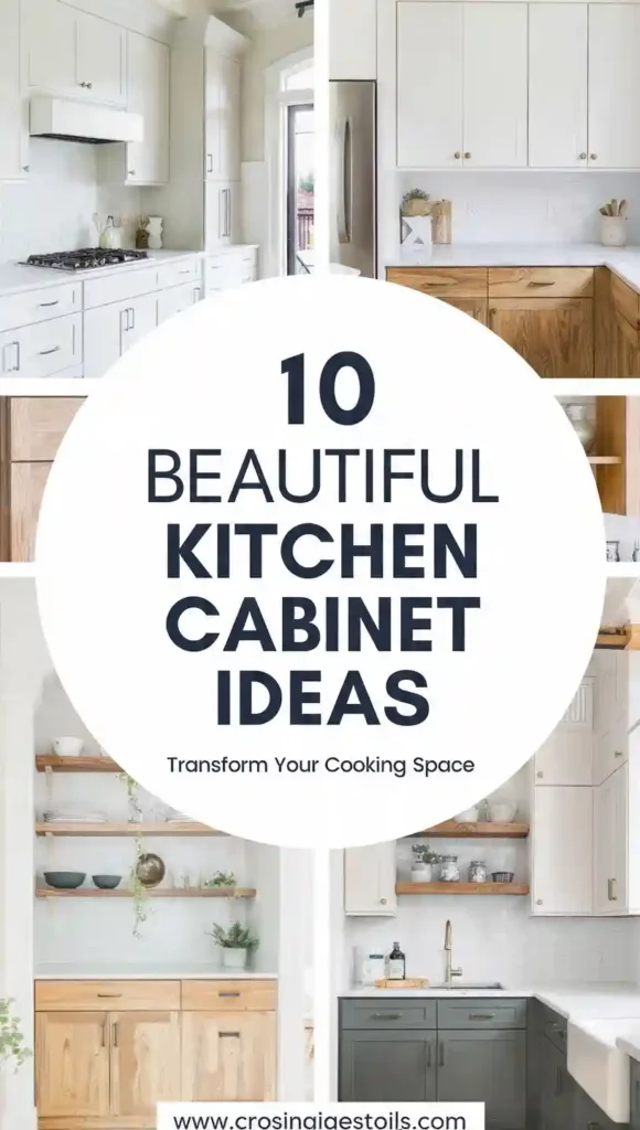 10 Beautiful Kitchen Cabinet Ideas to Transform Your Cooking Space