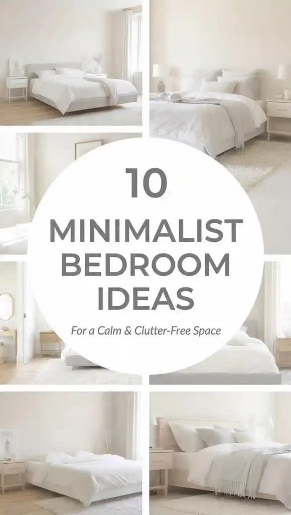 10 Minimalist Bedroom Ideas for a Calm and Clutter-Free Space