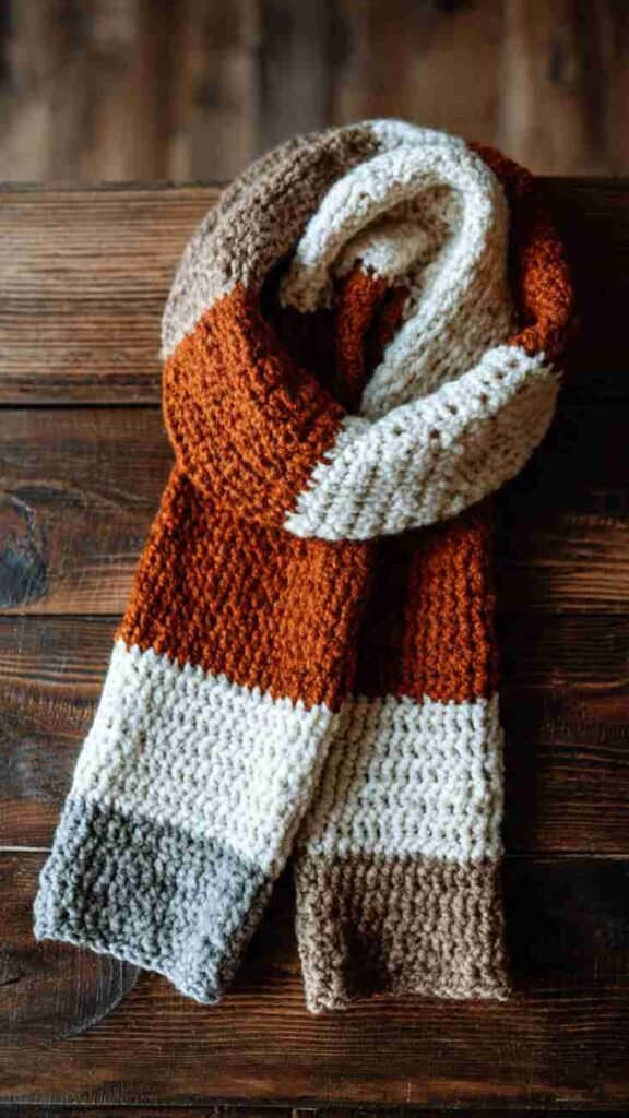 Color Block Scarf