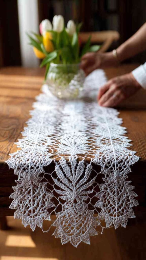 Lacy Table Runner