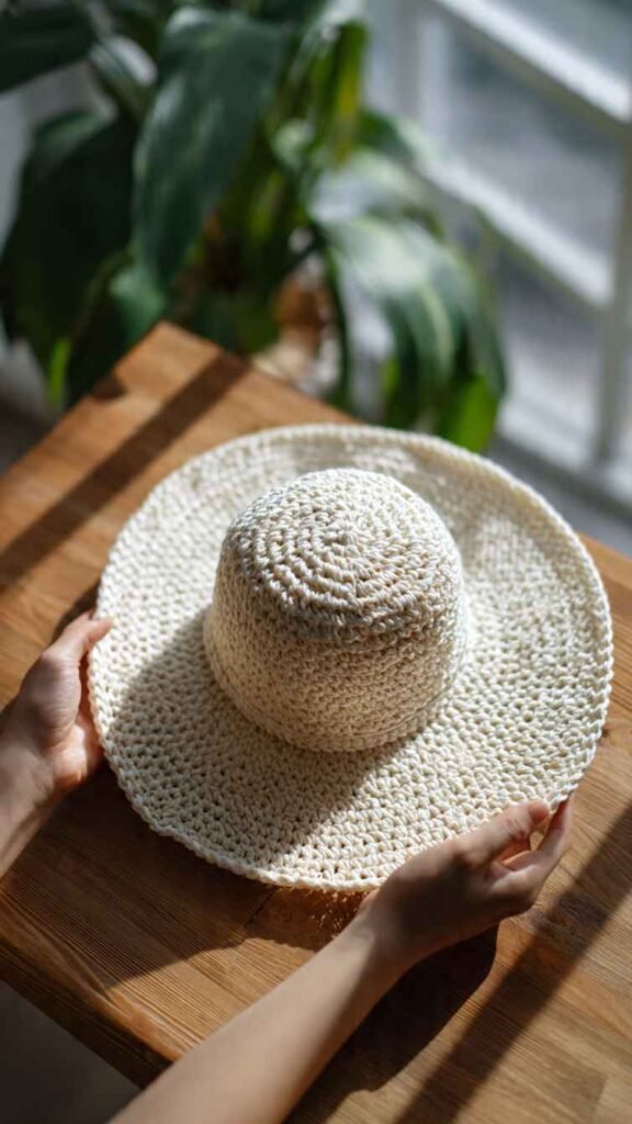Sunhat with Wide Brim
