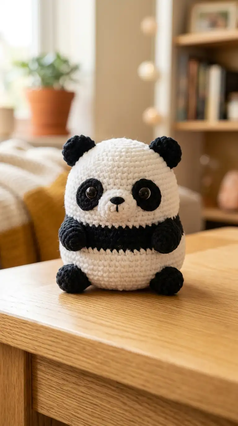 The Chubby Panda: Your Cozy Amigurumi Pattern