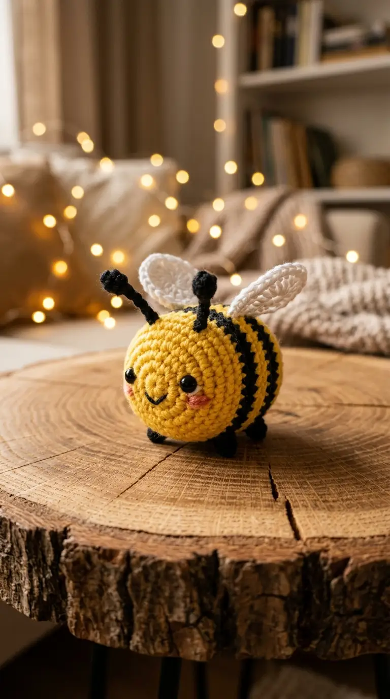 The Busy Little Bee – A Free Amigurumi Pattern