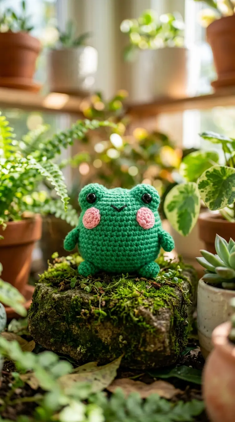 The Kawaii Meadow Frog: A Sweet Amigurumi Pattern