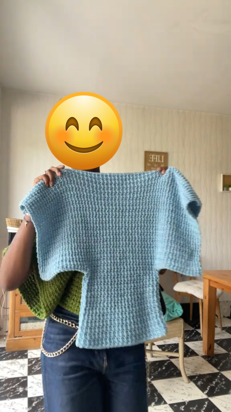 DIY Boho Chic: The Effortless Textured Crochet Tee You Need This Spring