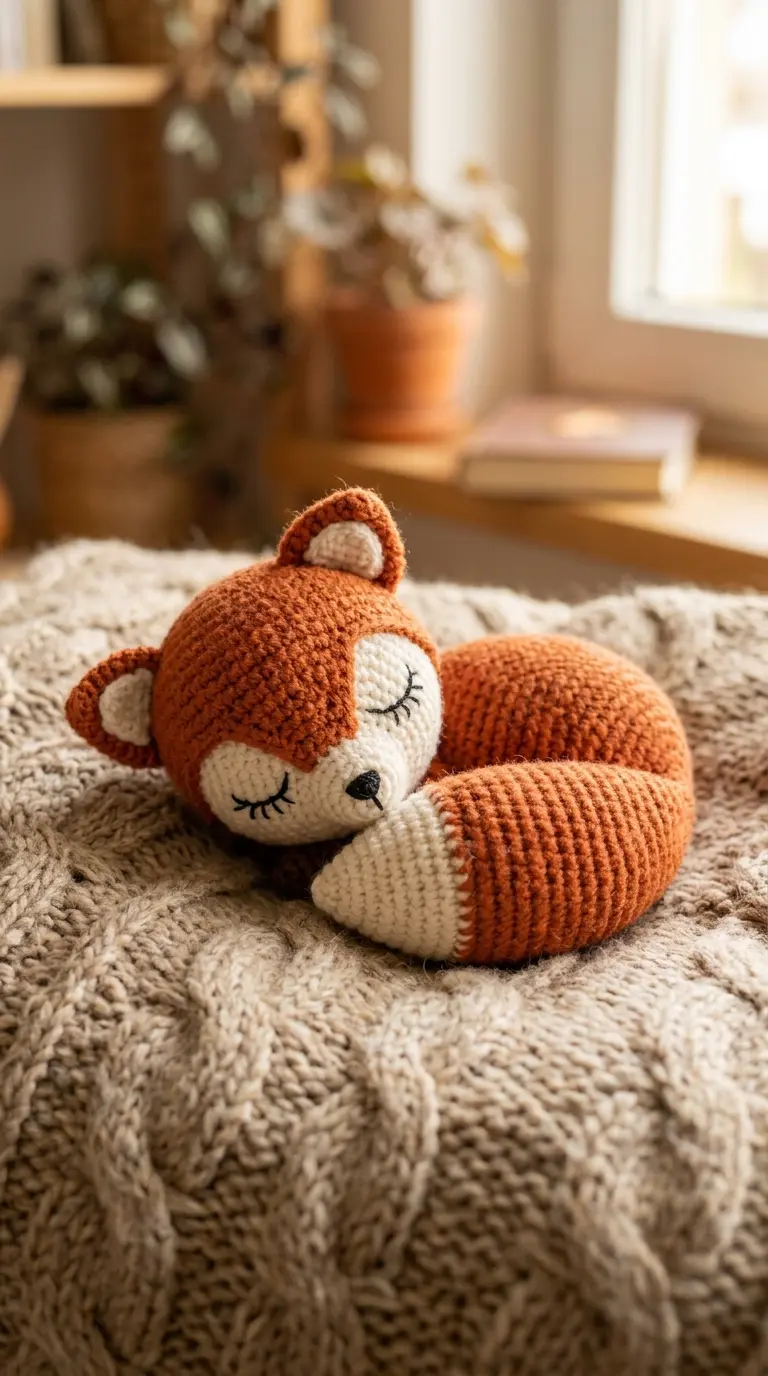 The Sleepy Woodland Fox – Your Dreamy Amigurumi Crochet Pattern