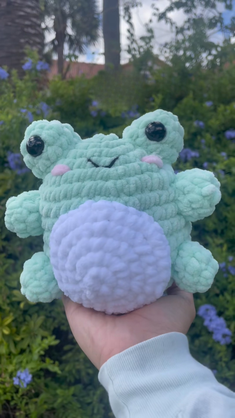 The Super-Soft Huggable Frog