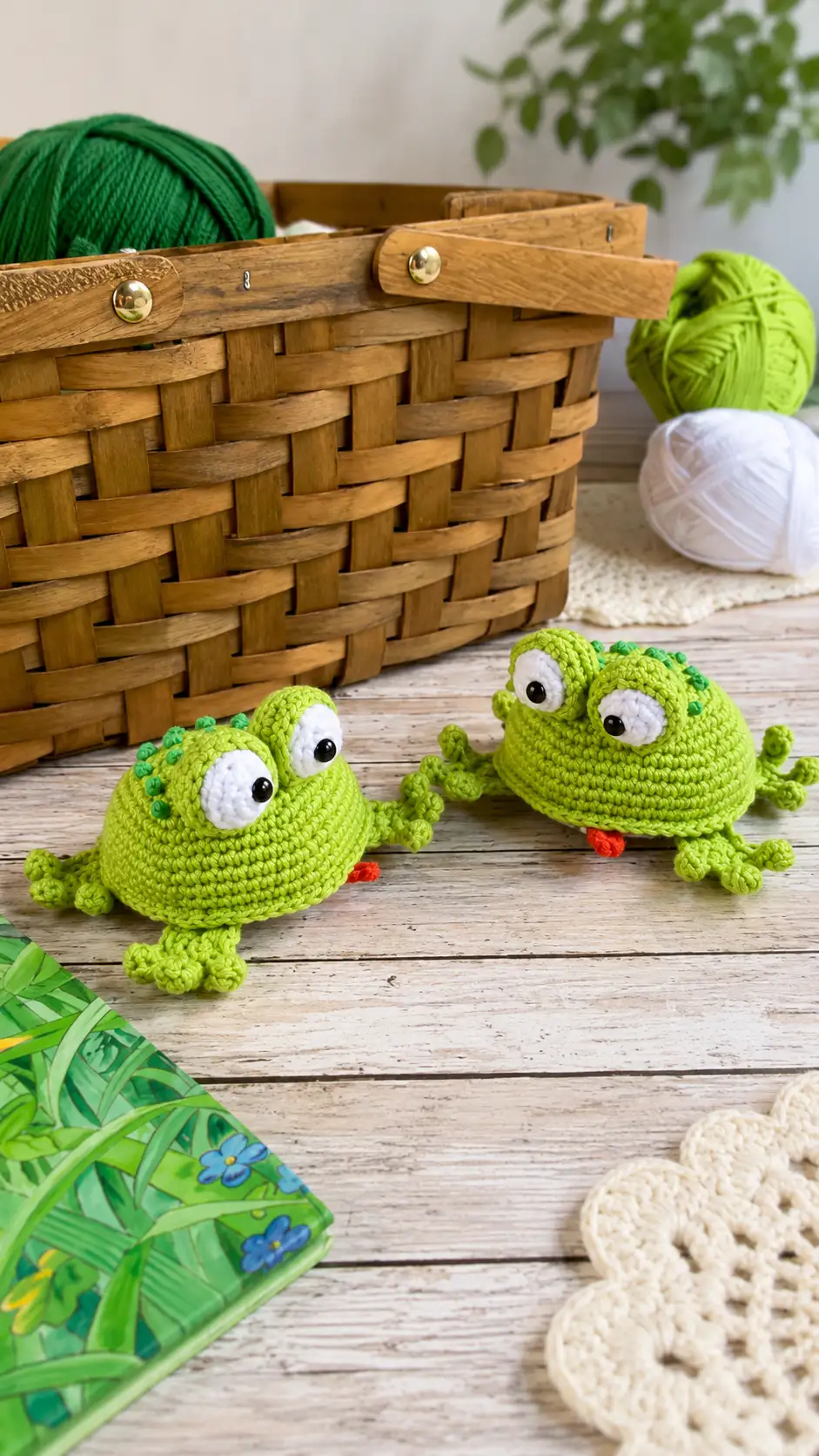 Crochet Little Frog Amigurumi Pattern