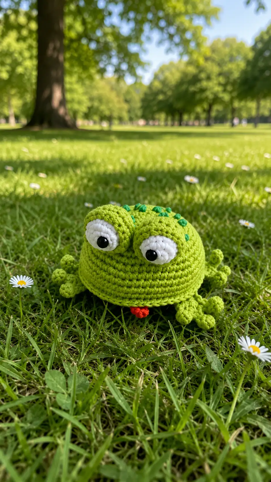 Crochet Little Frog Amigurumi Pattern